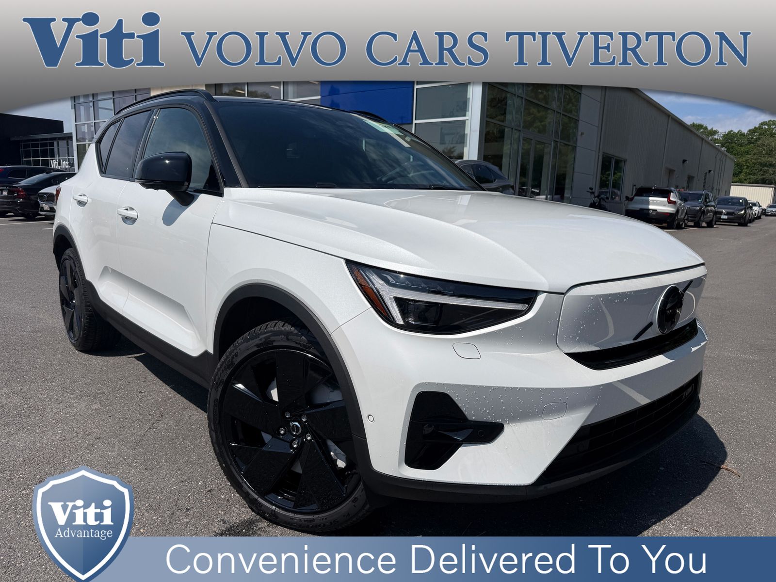 Crystal White 2026 Volvo EX40 Twin Ultra Black Edition eAWD SUV / Crossover All-Wheel Drive 1-Speed Automatic