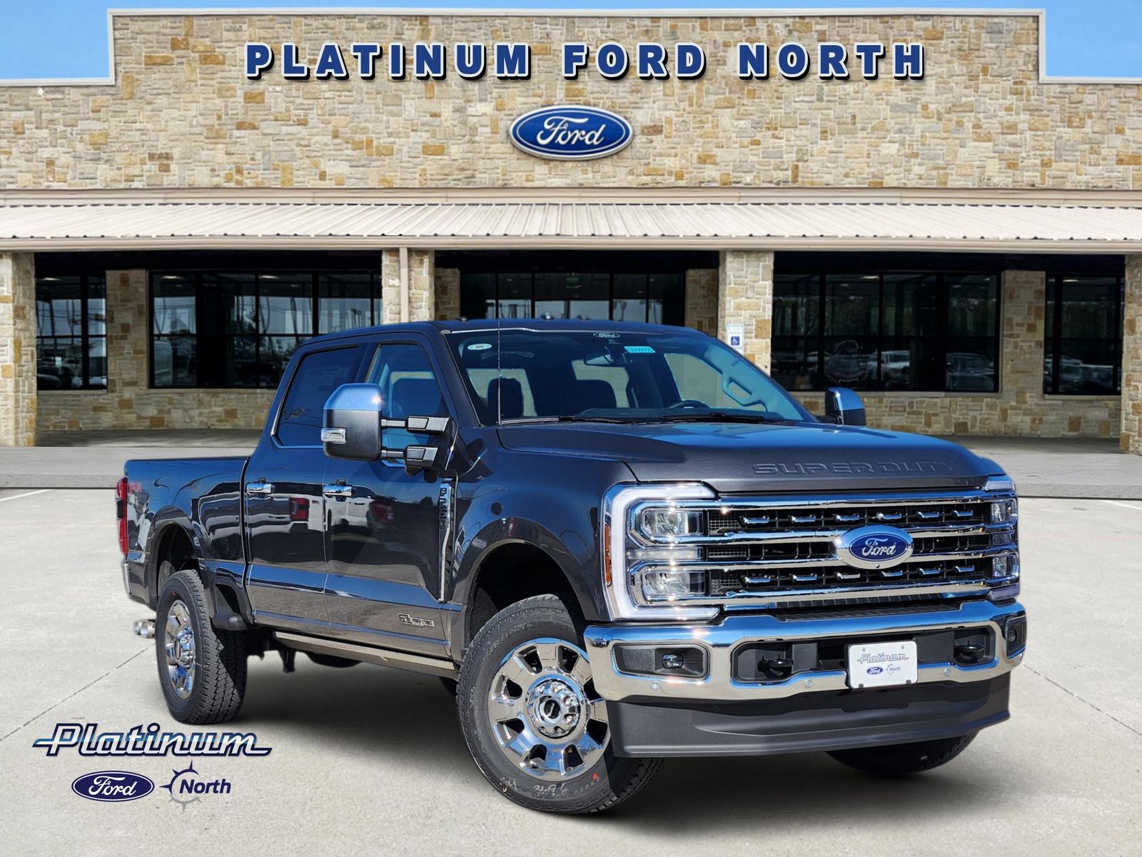 Carbonized Gray Metallic 2026 Ford F-250 Super Duty Pickup Truck Four-Wheel Drive Automatic
