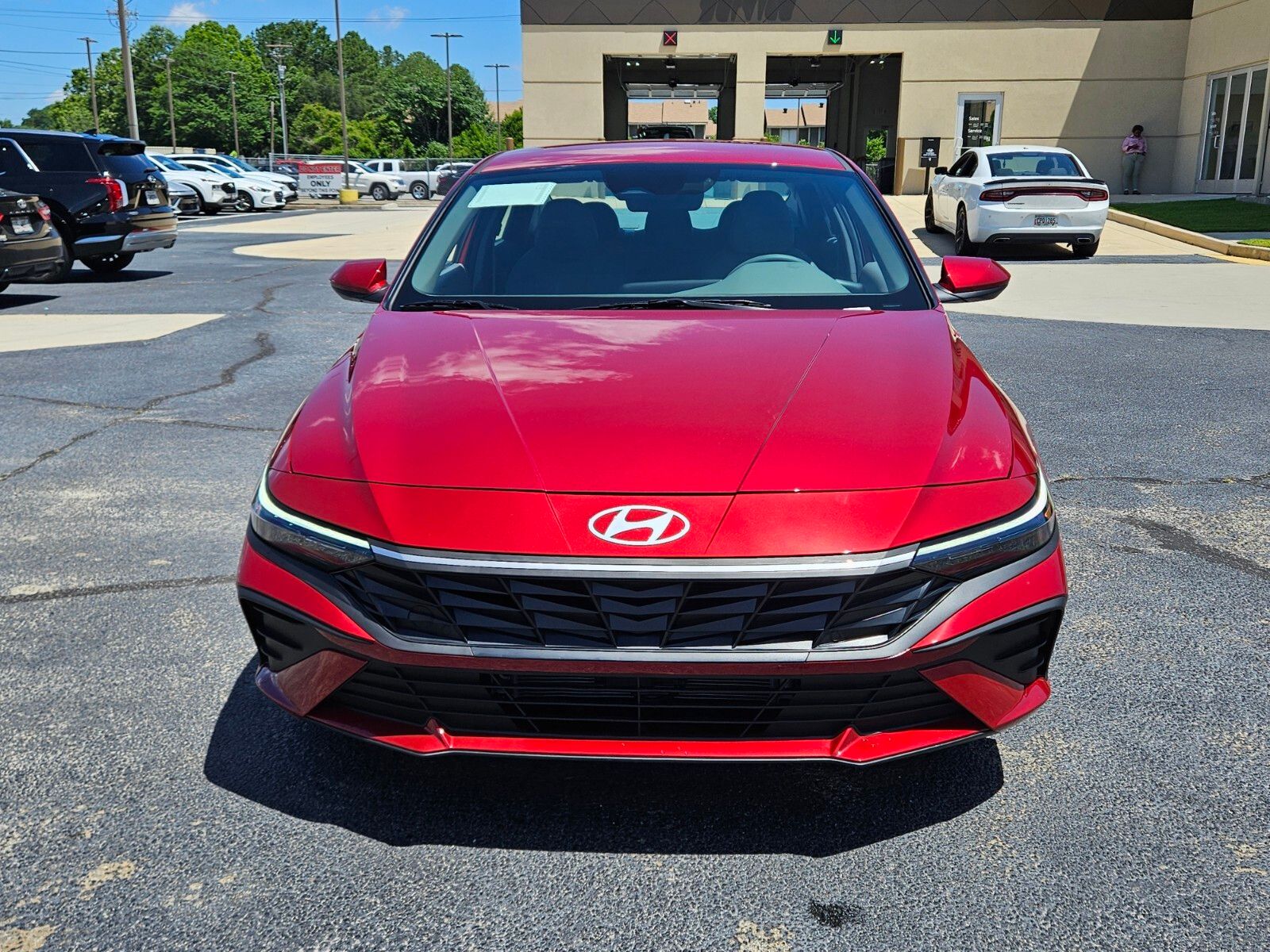 New 2025 Red Hyundai Blue image 2