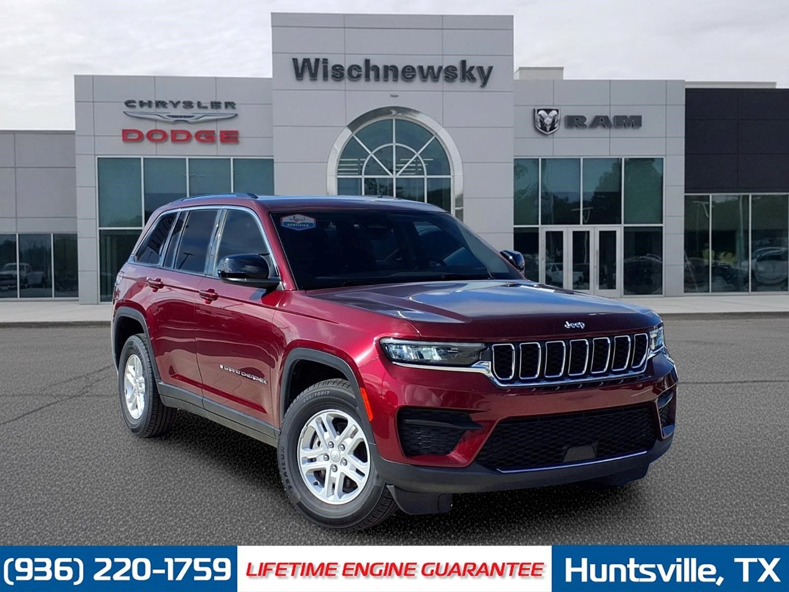 Velvet Red Pearlcoat 2024 Jeep Grand Cherokee SUV / Crossover 4X2 8-Speed Automatic