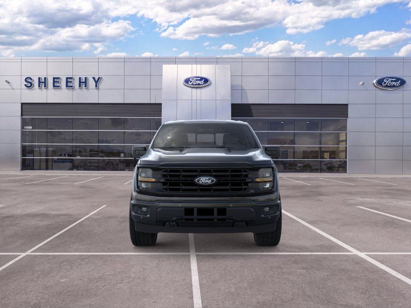 New 2026 Agate Black Metallic Ford XLT image 2