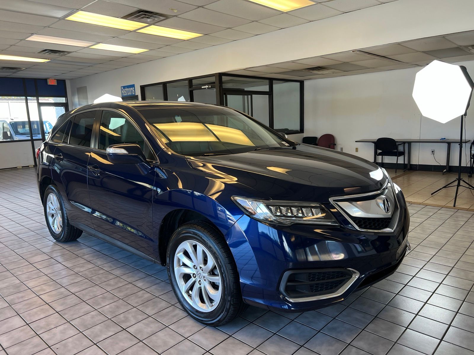 Fathom Blue Pearl 2016 Acura RDX SUV / Crossover All-Wheel Drive 6-Speed Automatic