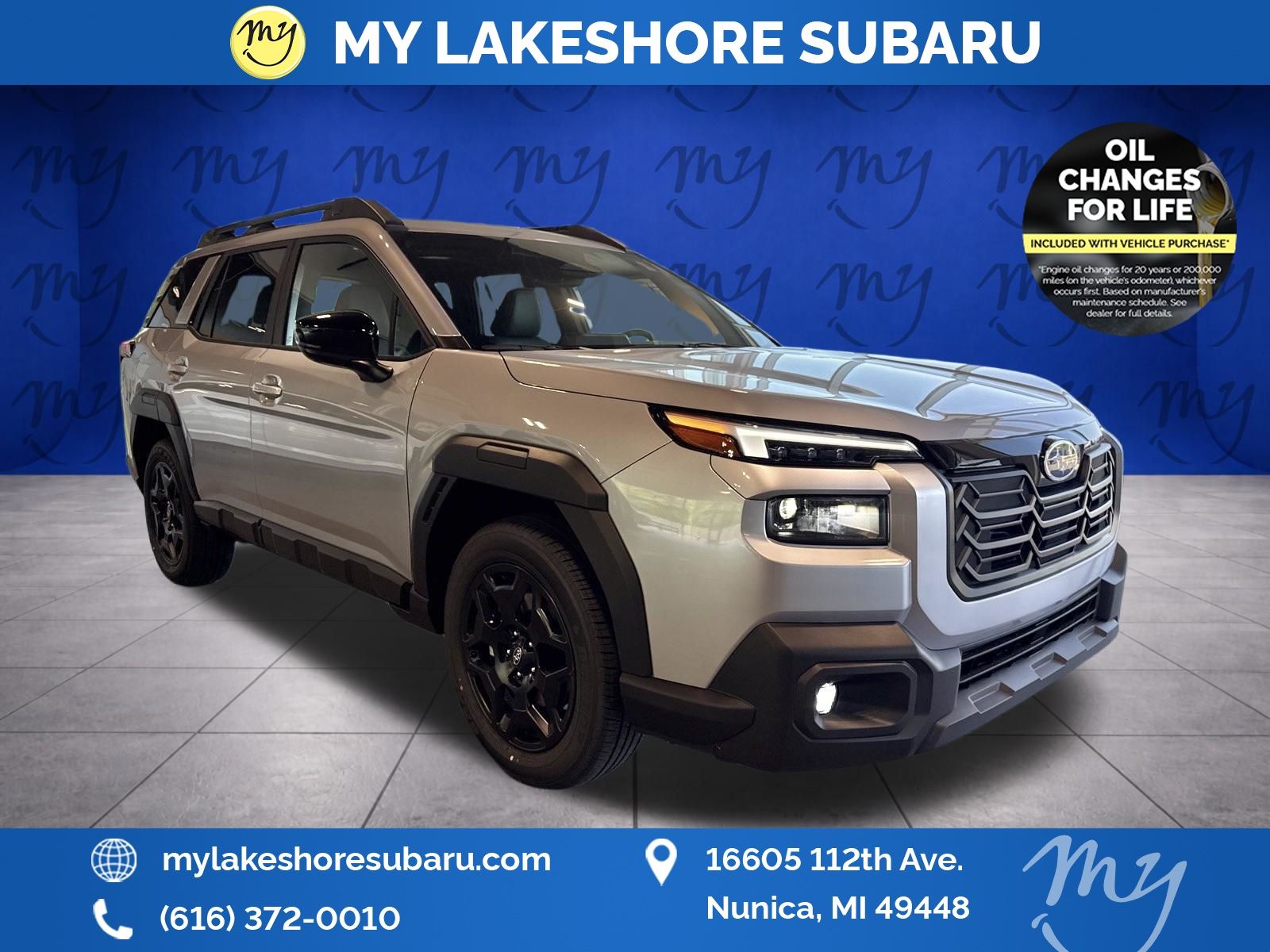 Ice Silver Metallic 2026 Subaru Outback SUV / Crossover All-Wheel Drive Continuously Variable Transmission