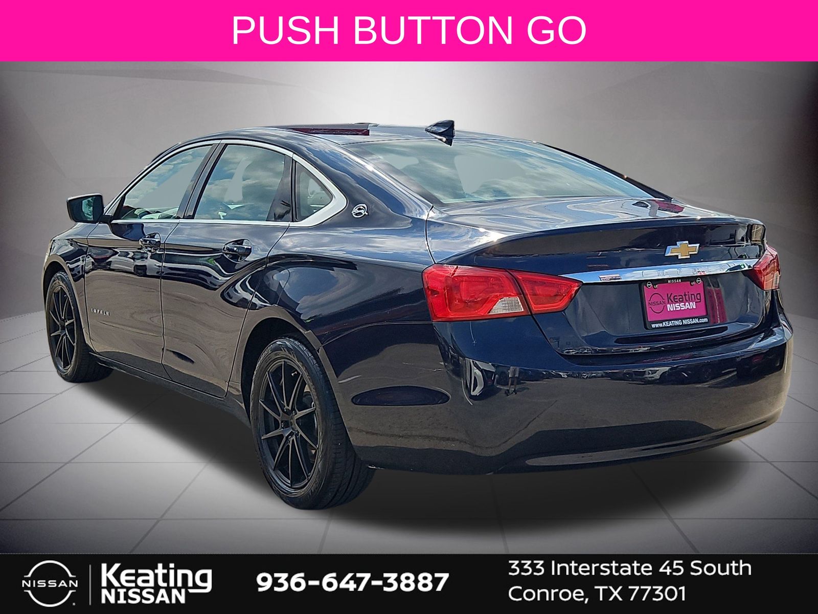 2018 Chevrolet Impala LS Blue at Durrett Motor Company