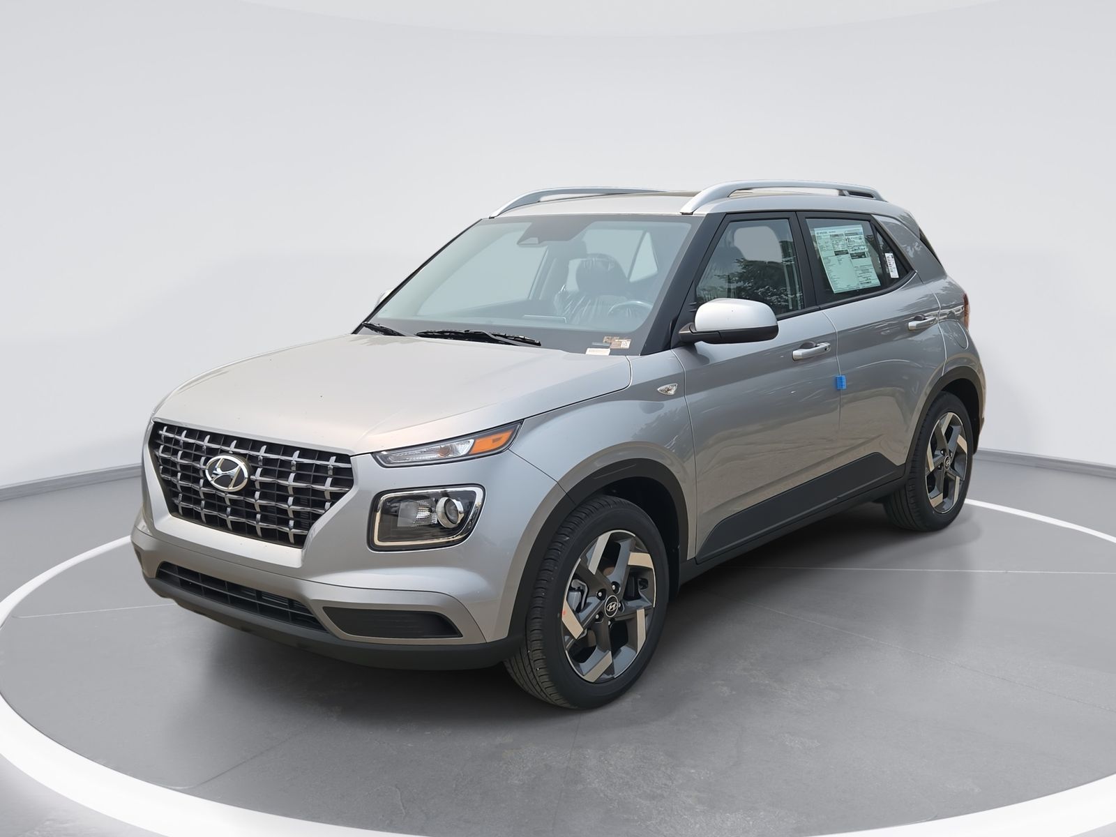 Shimmering Silver 2026 Hyundai Venue SUV / Crossover Front-Wheel Drive Continuously Variable Transmission