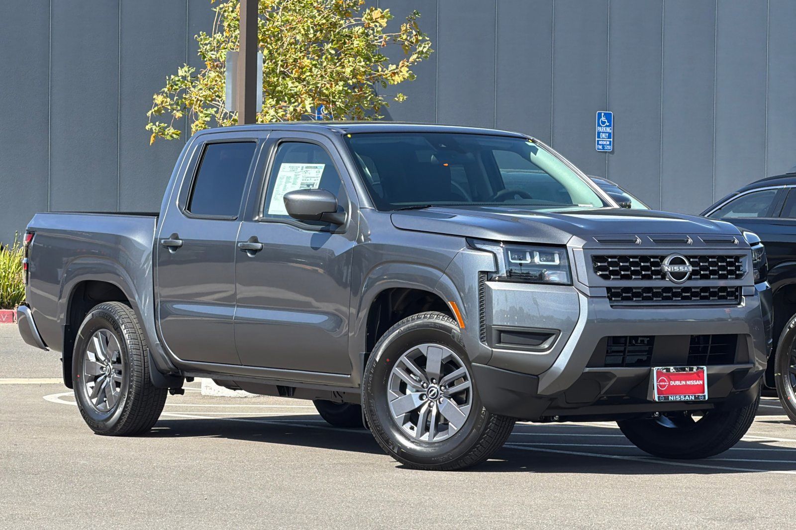 Gray (Gun Metallic) 2026 Nissan Frontier Pickup Truck 4X2 9-Speed Automatic Overdrive