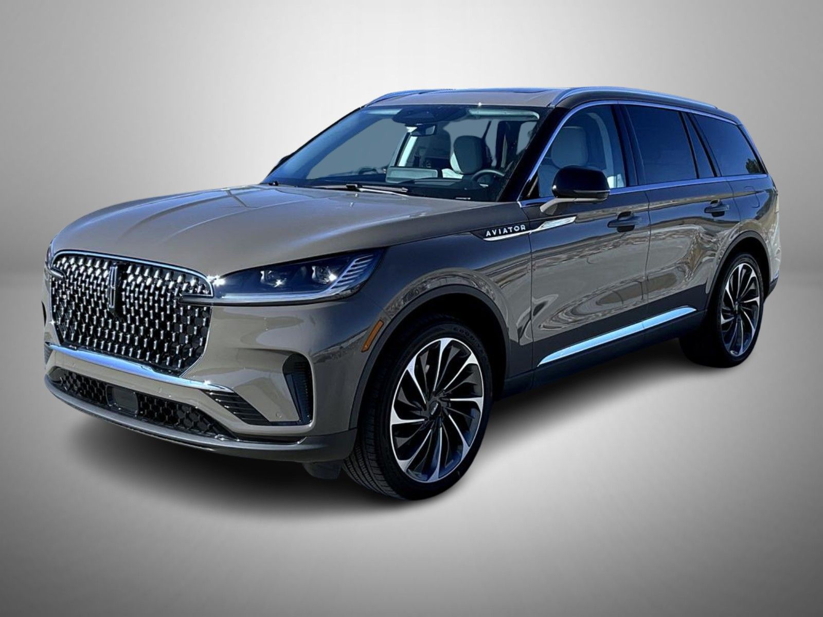 Harbor Gray Clearcoat 2026 Lincoln Aviator Reserve AWD SUV / Crossover All-Wheel Drive Automatic