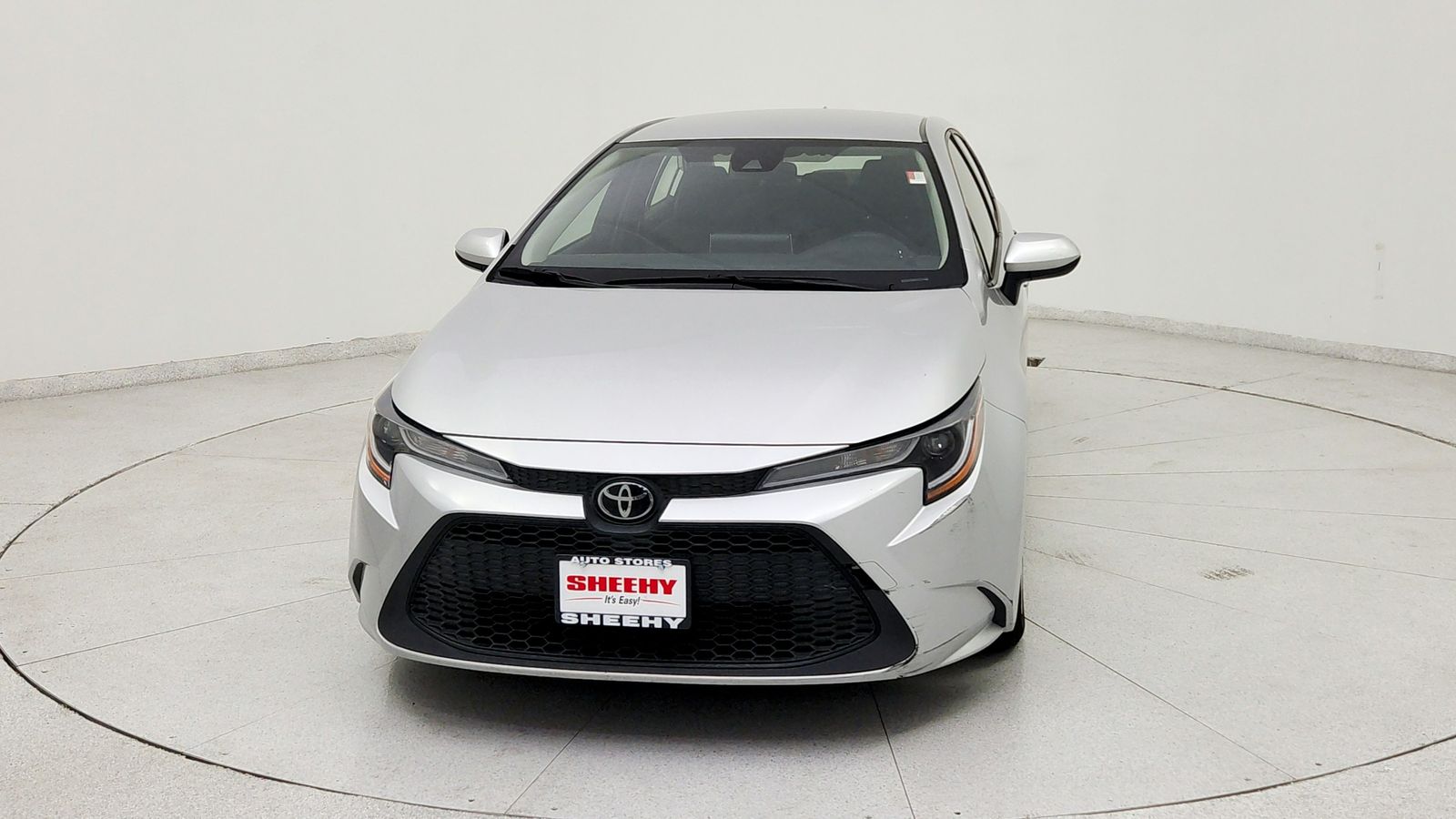 Used 2021 Silver Toyota LE image 2