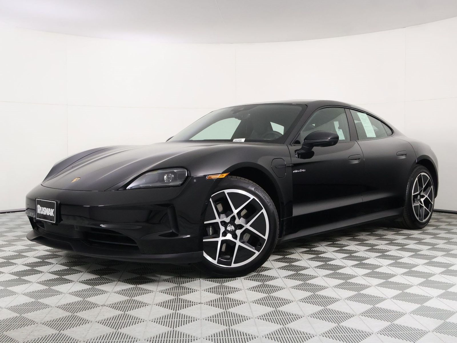 Black 2026 Porsche Taycan Sedan All-Wheel Drive 2-Speed Automatic