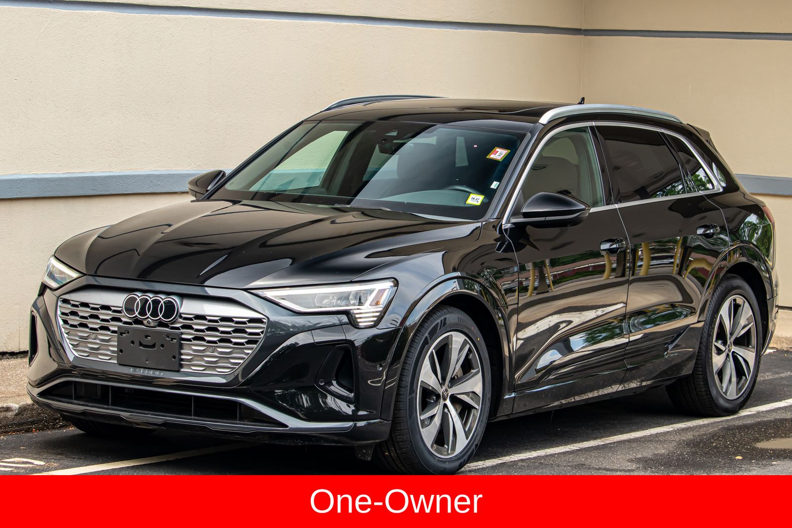 Black Metallic 2024 Audi Q8 e-tron SUV / Crossover All-Wheel Drive Automatic