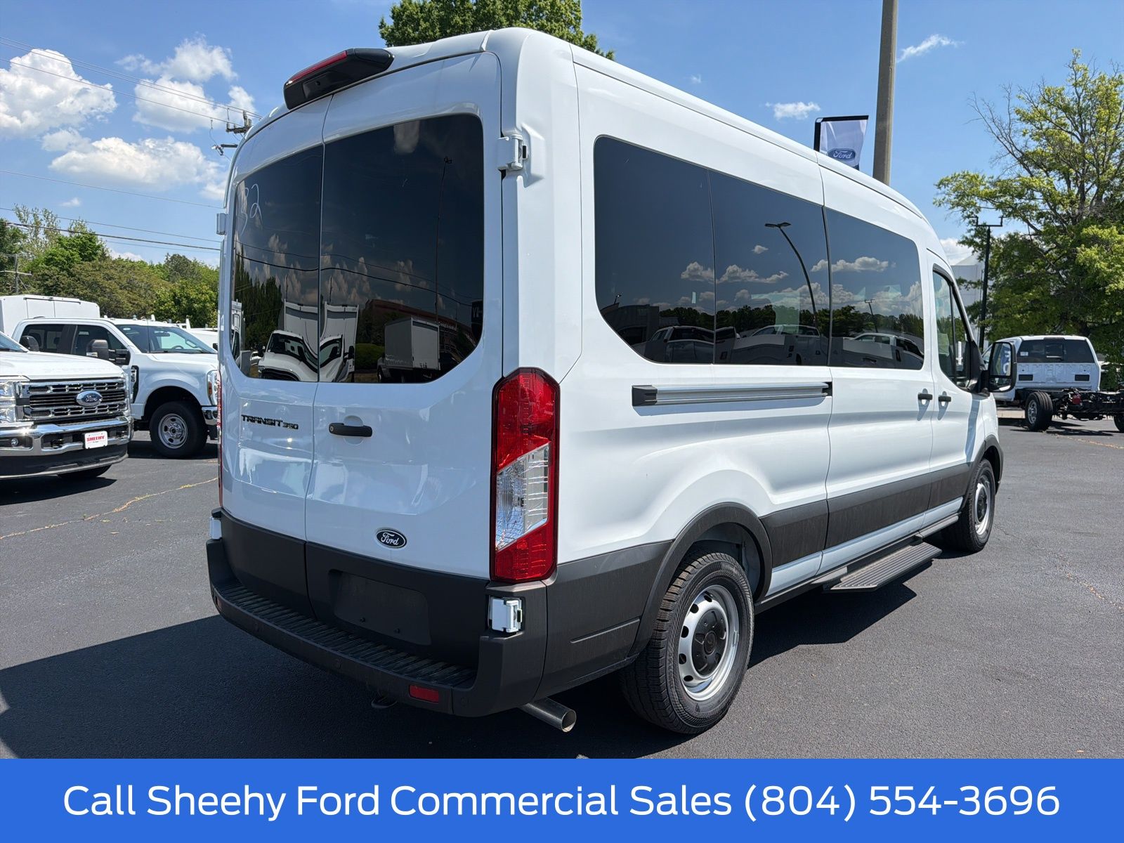 New 2026 Oxford White Ford Mid Roof 15-Passenger Van image 6