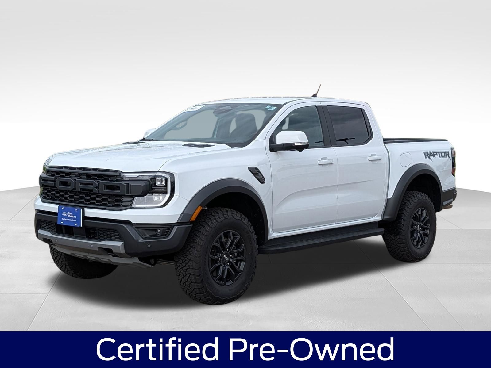 Oxford White 2025 Ford Ranger Raptor SuperCrew 4WD Pickup Truck Four-Wheel Drive Automatic