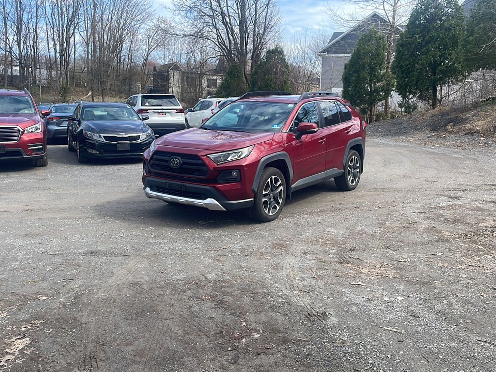 Red (Ruby Flare Pearl) 2019 Toyota RAV4 Adventure AWD SUV / Crossover All-Wheel Drive 8-Speed Automatic