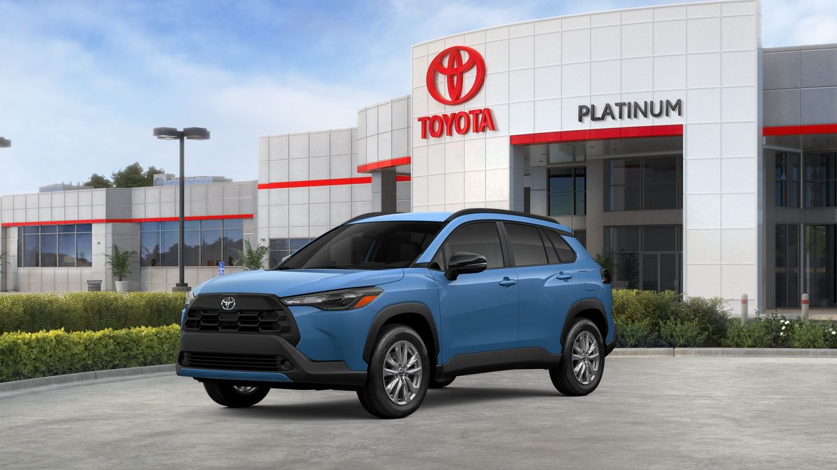 Cavalry Blue 2026 Toyota Corolla Cross SUV / Crossover Front-Wheel Drive Continuously Variable Transmission