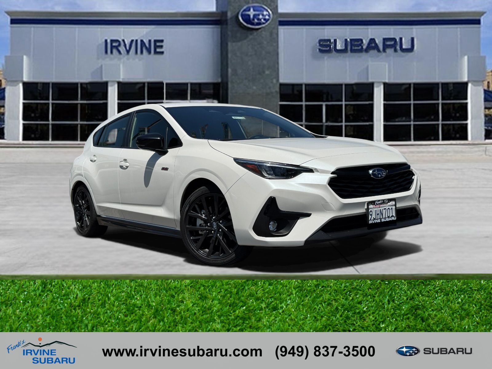 Crystal White Pearl 2024 Subaru Impreza RS AWD Wagon All-Wheel Drive Continuously Variable Transmission