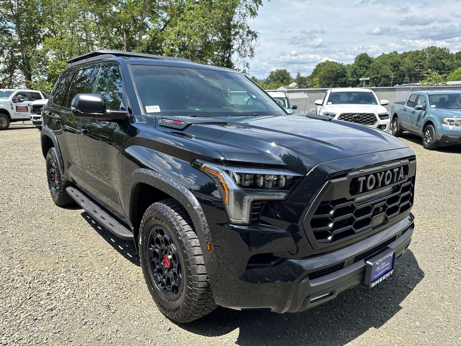 Midnight Black Metallic 2025 Toyota Sequoia SUV / Crossover Four-Wheel Drive Automatic