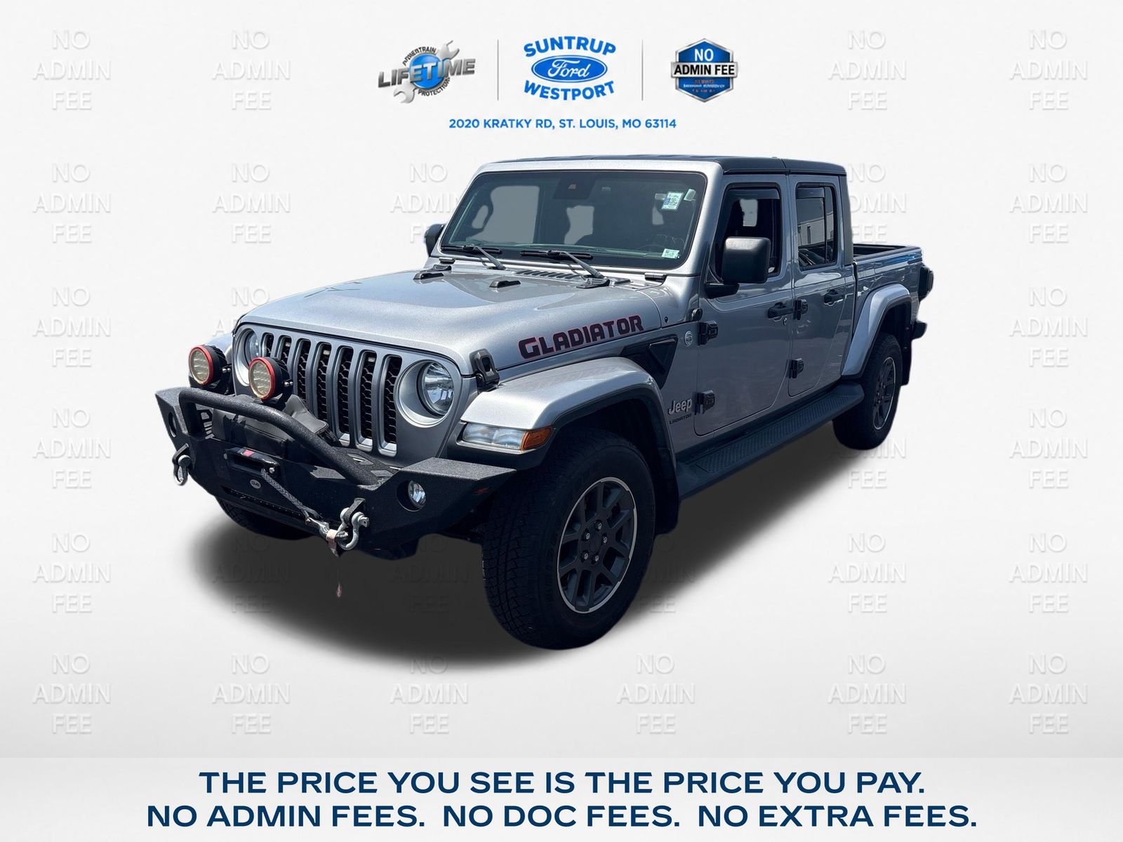 2020 Jeep Gladiator Overland Crew Cab 4WD