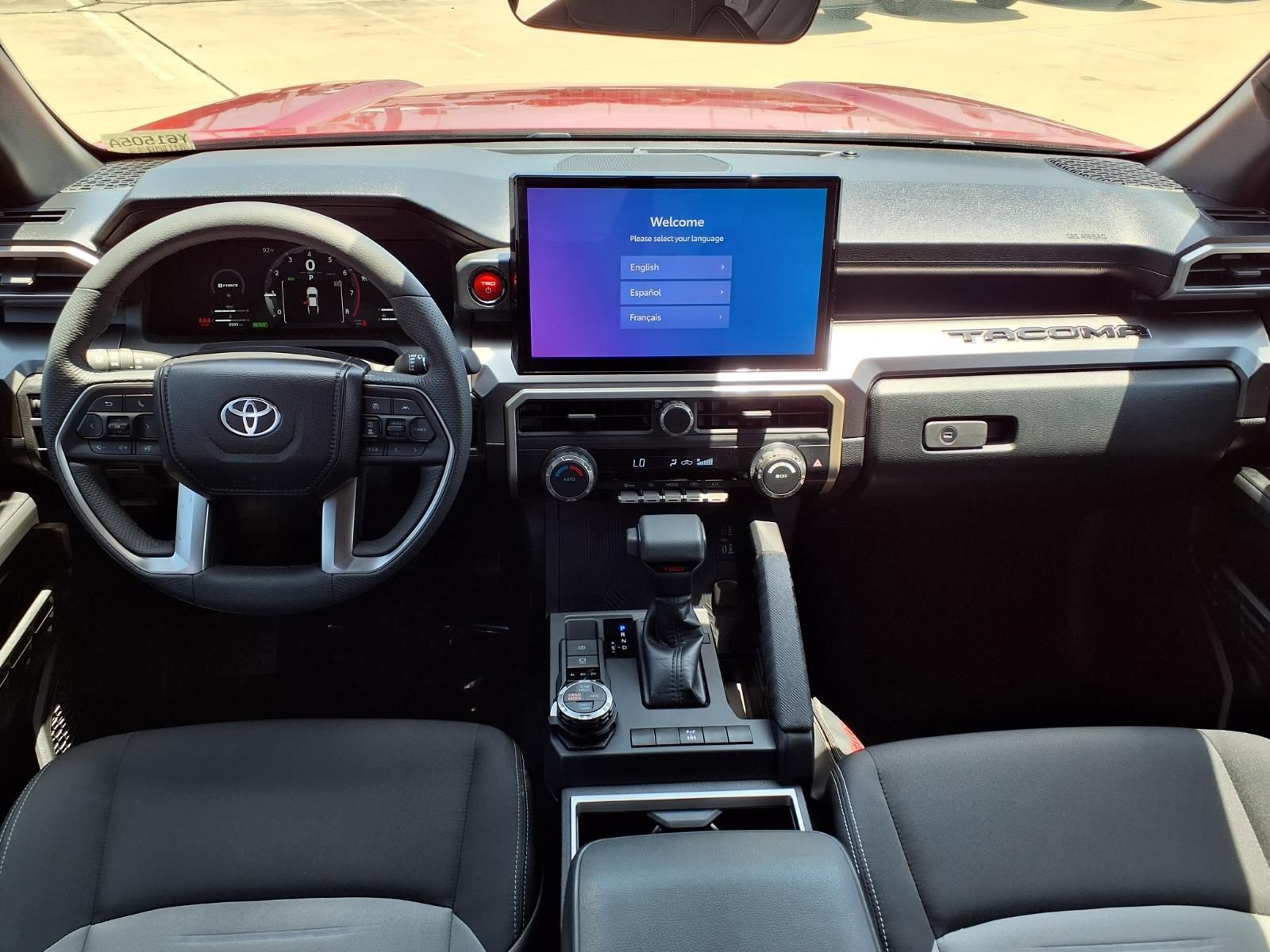 2025 Toyota Tacoma Hybrid TRD Off Road Red at EAG Ford Navasota