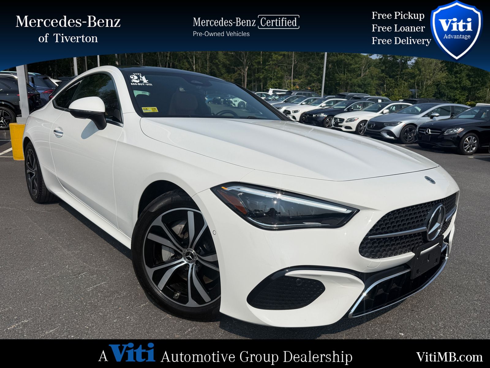 White 2024 Mercedes-Benz CLE Coupe All-Wheel Drive 9-Speed Automatic