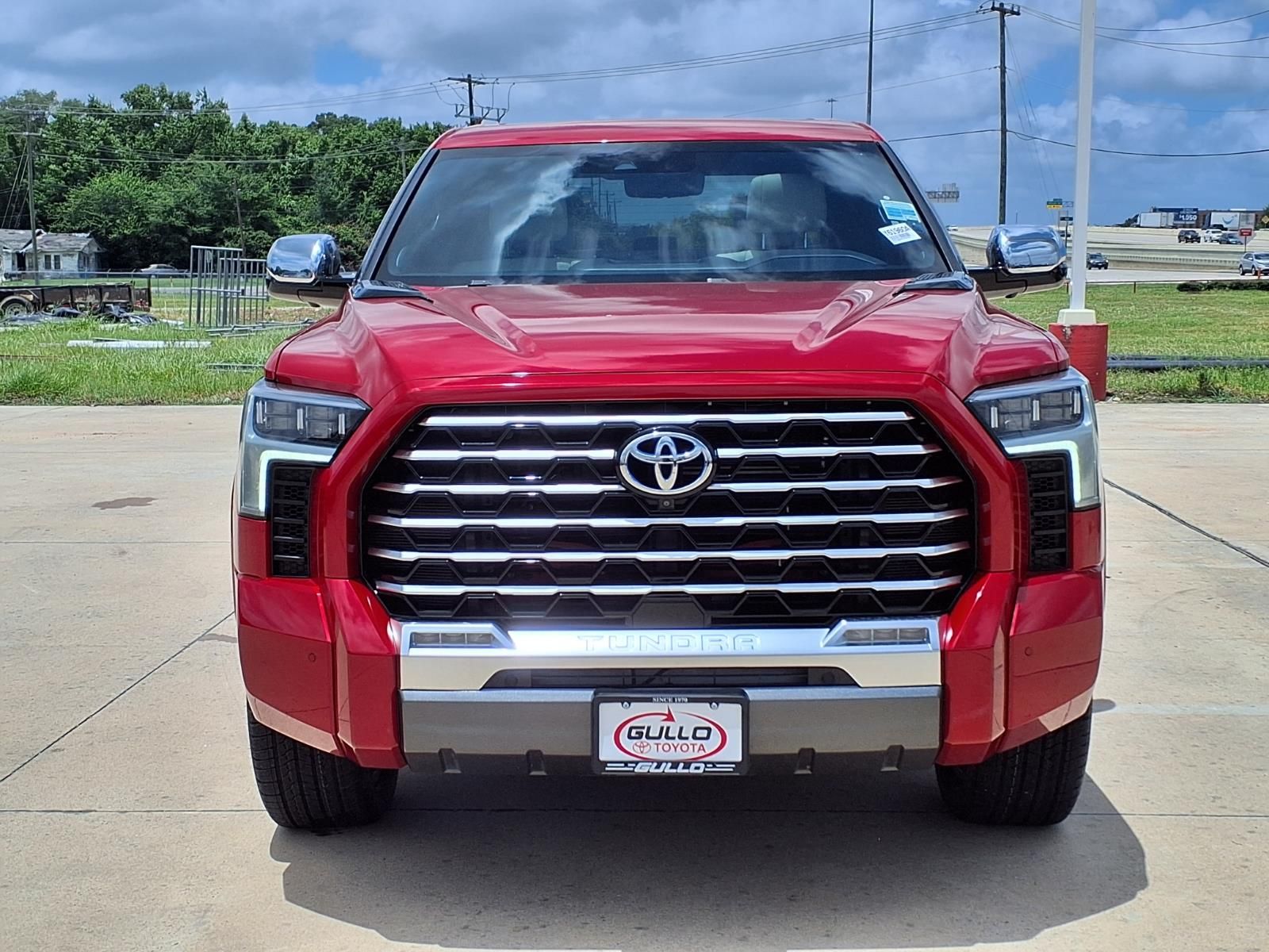 2023 Toyota Tundra Hybrid Capstone Red at Don McGill Toyota