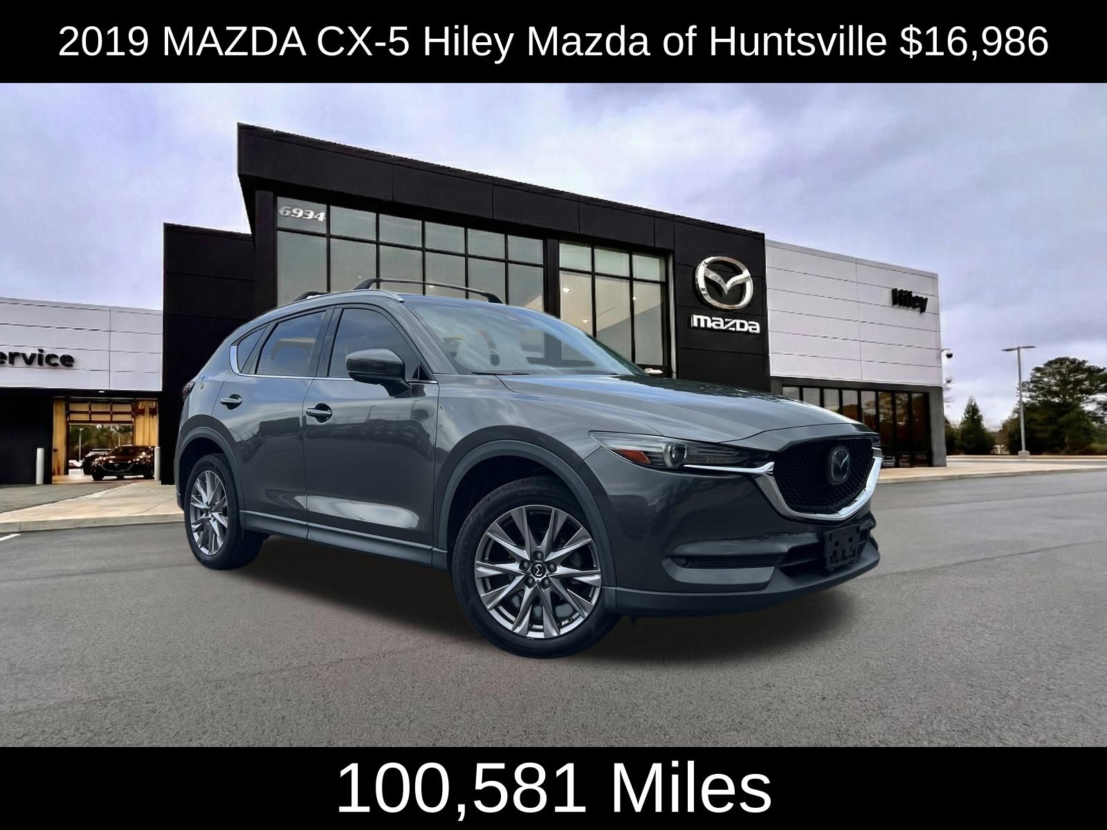 Machine Gray Metallic 2019 Mazda CX-5 SUV / Crossover All-Wheel Drive 6-Speed Automatic
