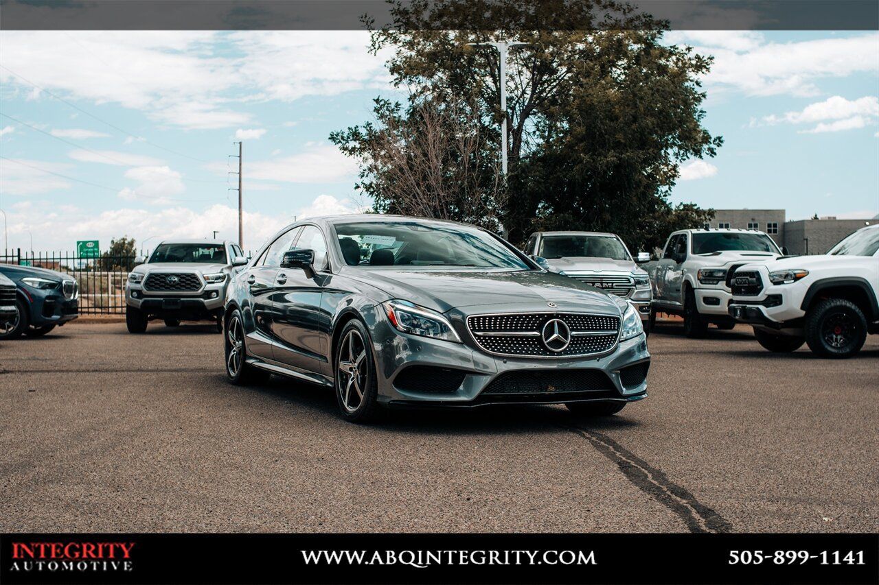 Gray Metallic 2018 Mercedes-Benz CLS Sedan All-Wheel Drive 9-Speed Automatic