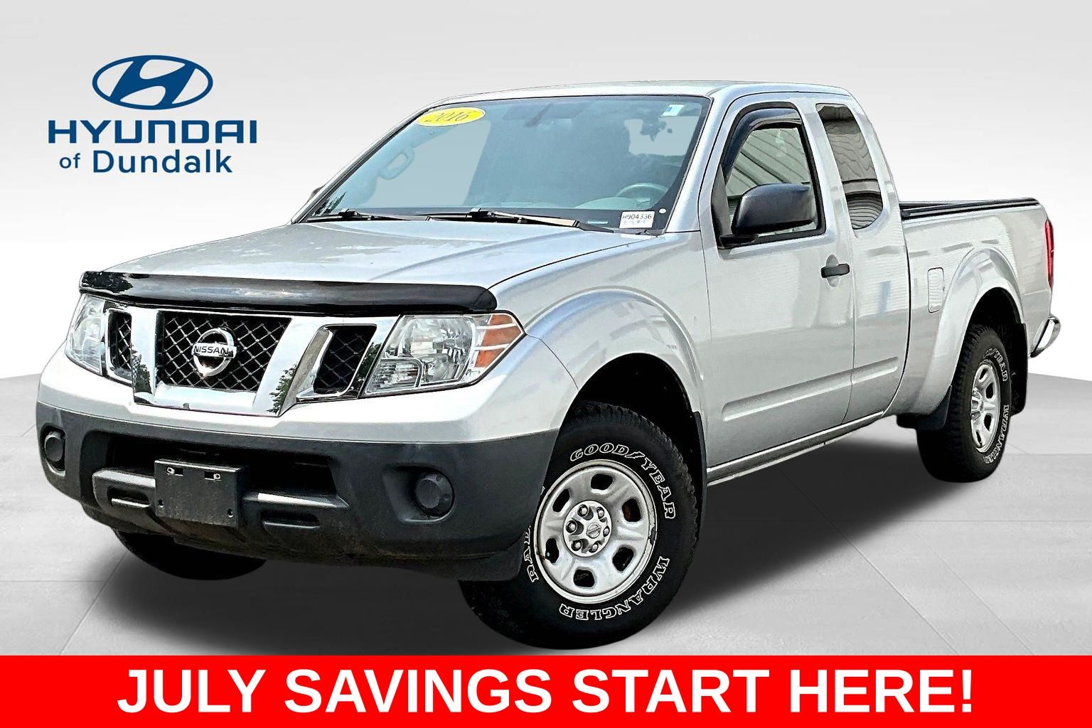 Brilliant Silver 2016 Nissan Frontier Pickup Truck 4X2 5-Speed Manual Overdrive