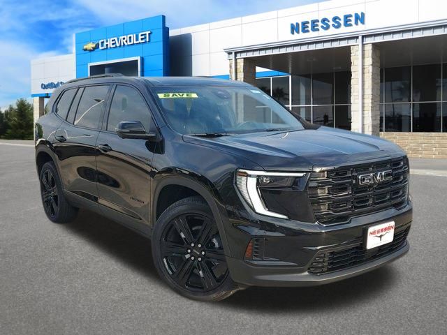 Black (Ebony Twilight Metallic) 2026 GMC Acadia Elevation FWD SUV / Crossover Front-Wheel Drive 8-Speed Automatic