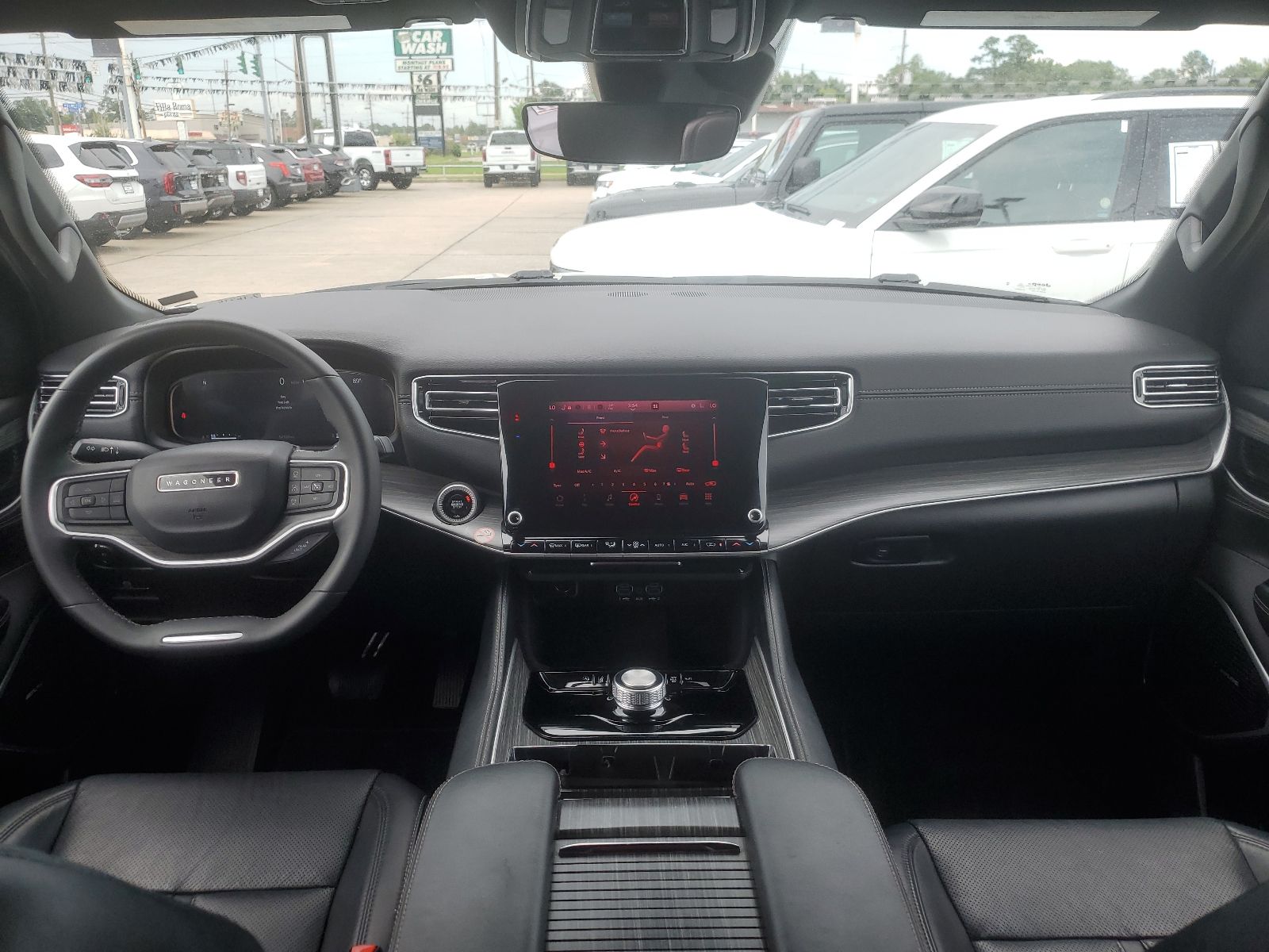 2024 Jeep Wagoneer L Series II White at Ross Downing Chevrolet