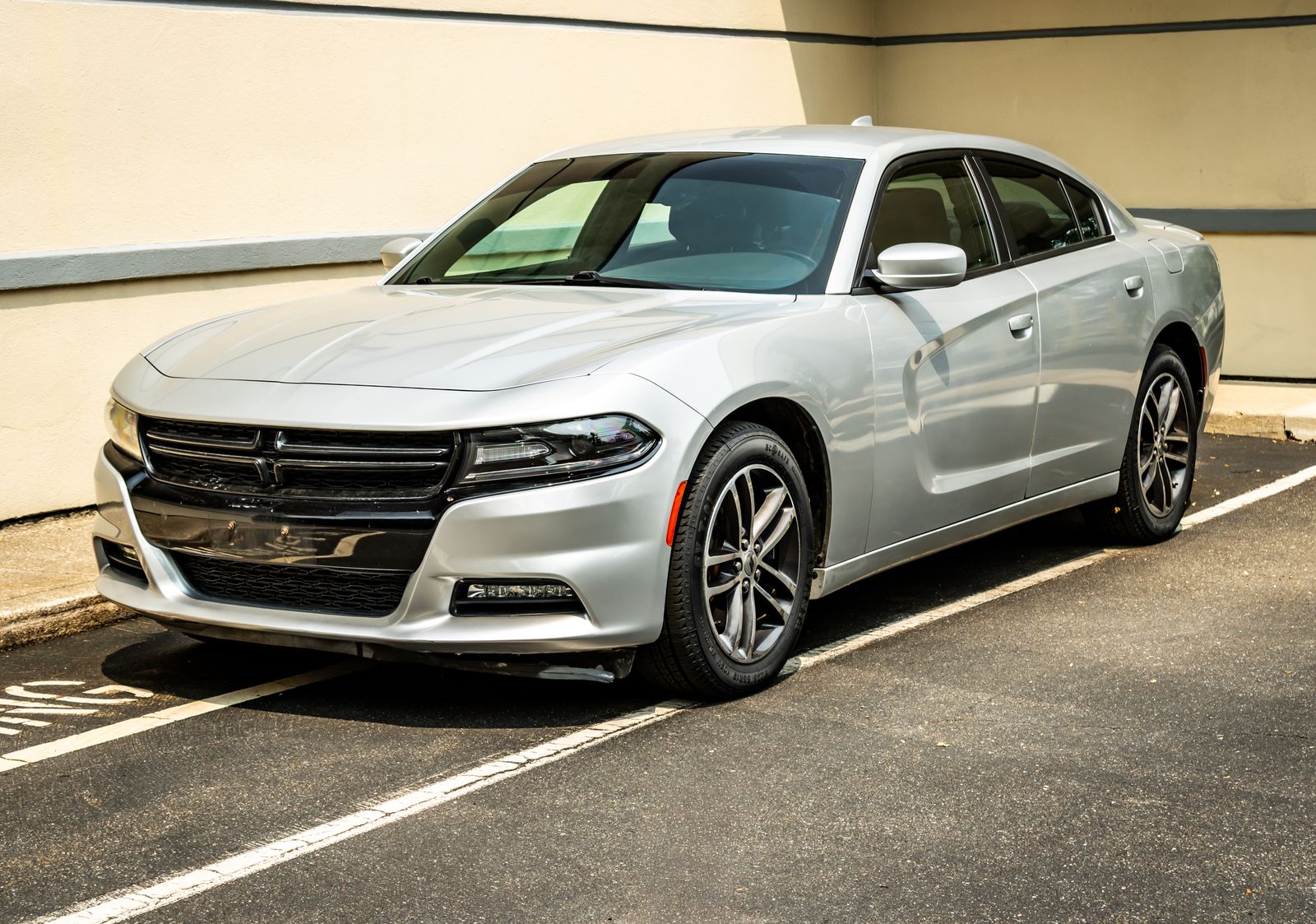 Triple Nickel Clearcoat 2019 Dodge Charger Sedan All-Wheel Drive 8-Speed Automatic