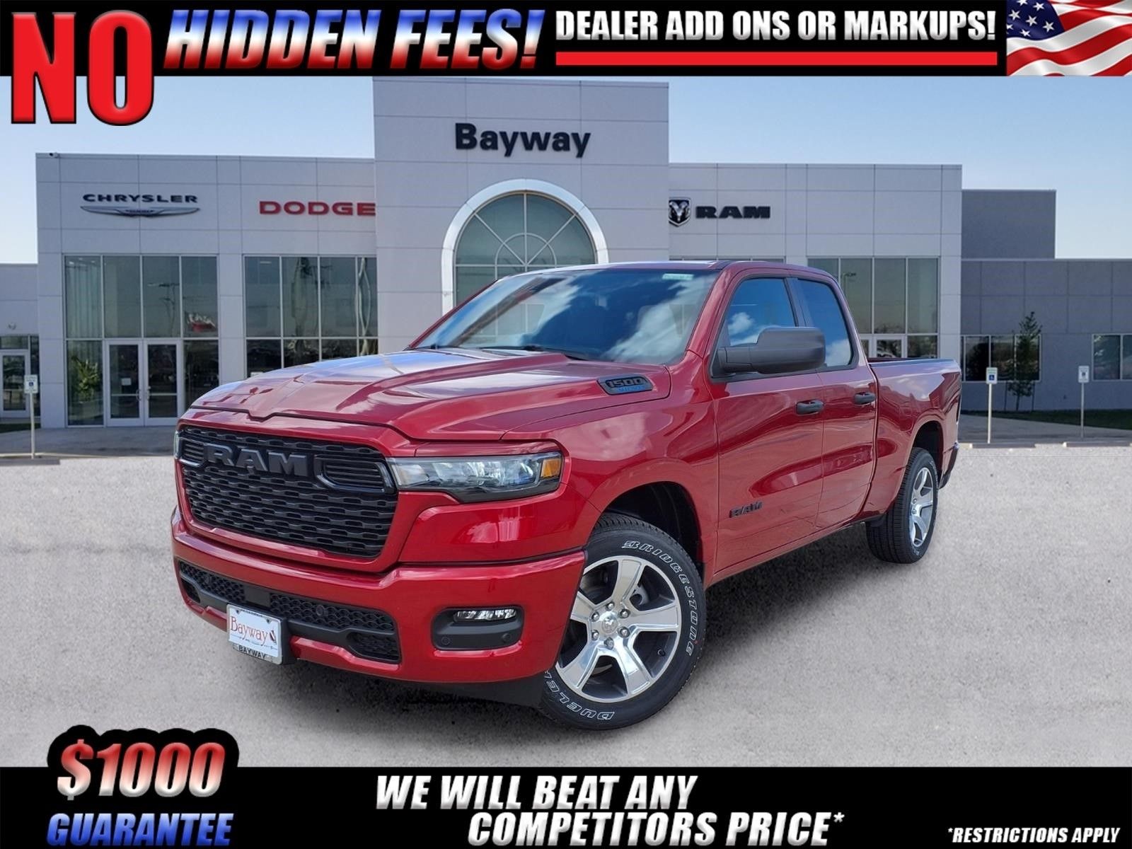 2026 Ram 1500 Express Red at Big Star Chrysler Jeep Dodge Ram 