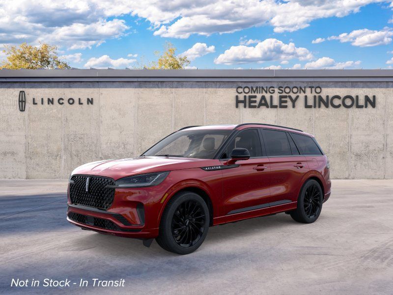 Red Carpet Tinted Clearcoat 2026 Lincoln Aviator SUV / Crossover All-Wheel Drive Automatic