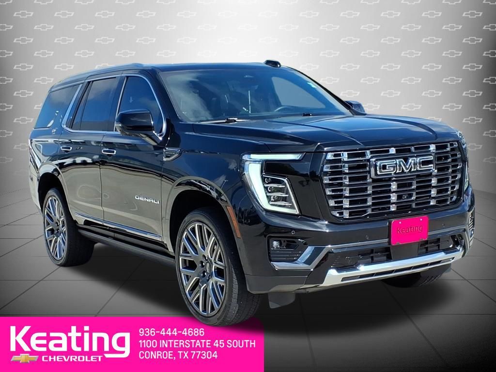 Onyx Black 2025 GMC Yukon SUV / Crossover Four-Wheel Drive