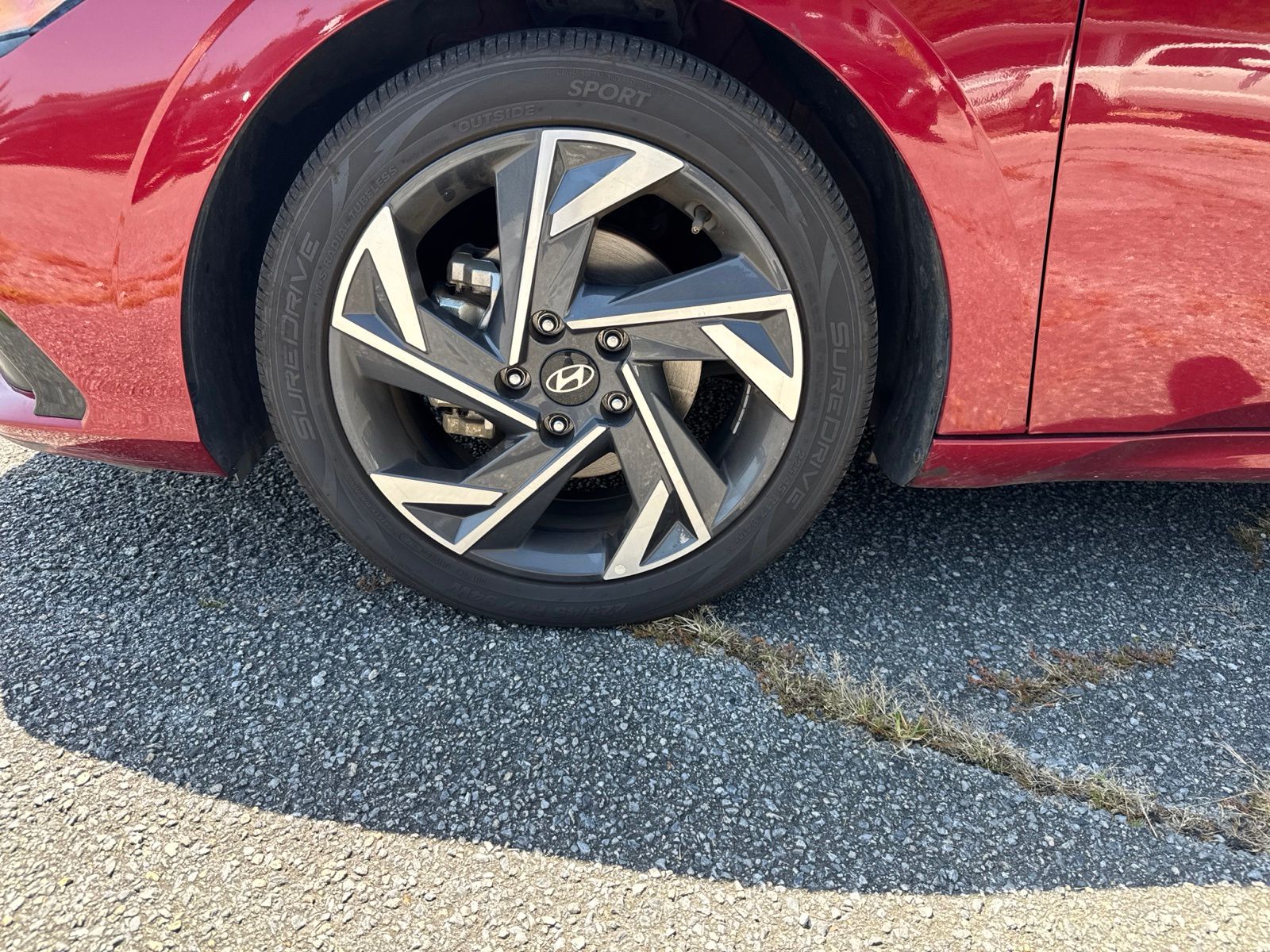 Certified Used 2024 Red Hyundai Limited image 8