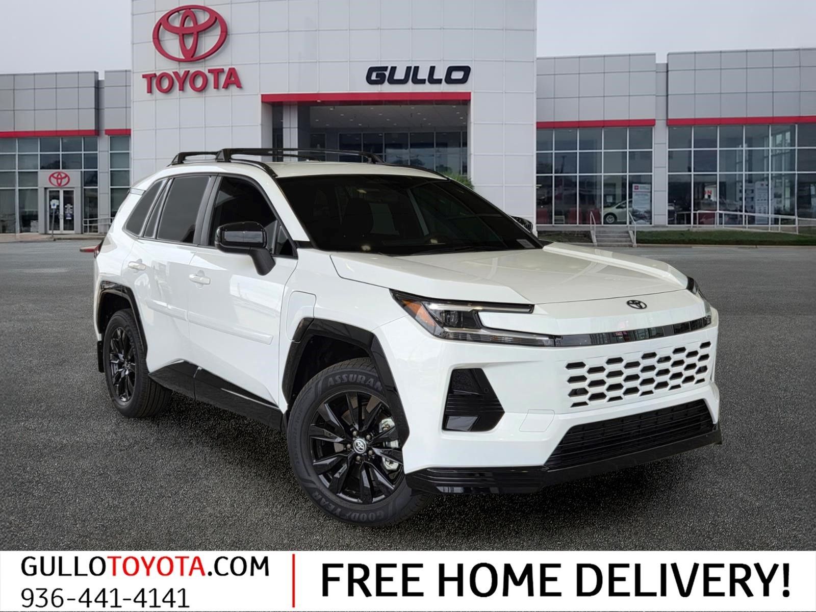2026 Toyota RAV4 Plug-In Hybrid SE White at Gullo Toyota