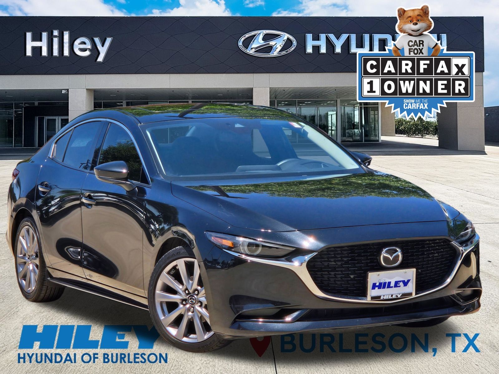 Jet Black Mica 2019 Mazda MAZDA3 Sedan Front-Wheel Drive 6-Speed Automatic