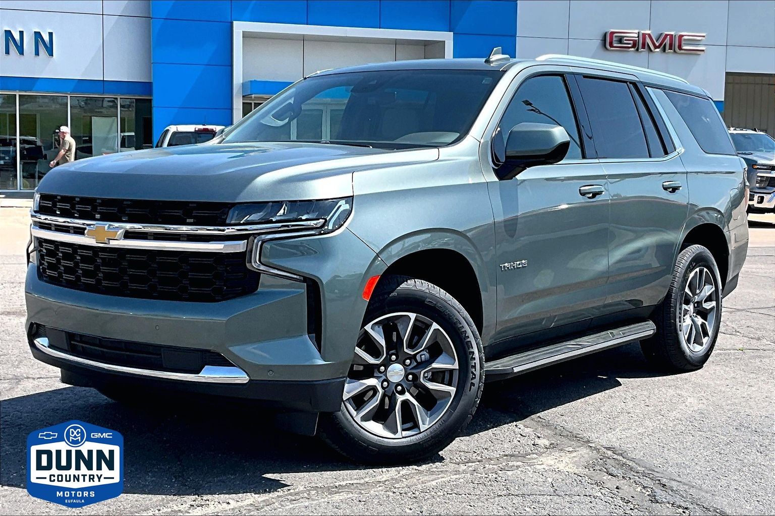 Silver Sage Metallic 2023 Chevrolet Tahoe LS 4WD SUV / Crossover Four-Wheel Drive Automatic