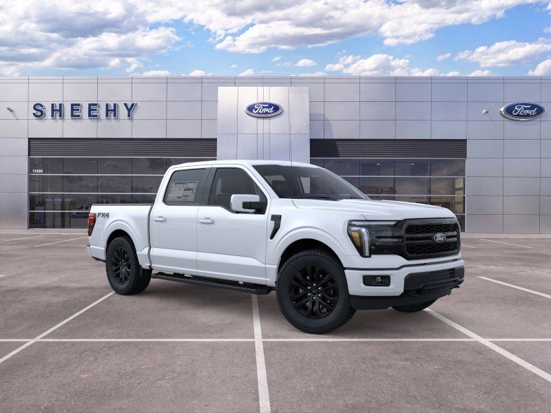 White Metallic 2026 Ford F-150 Pickup Truck Four-Wheel Drive Automatic