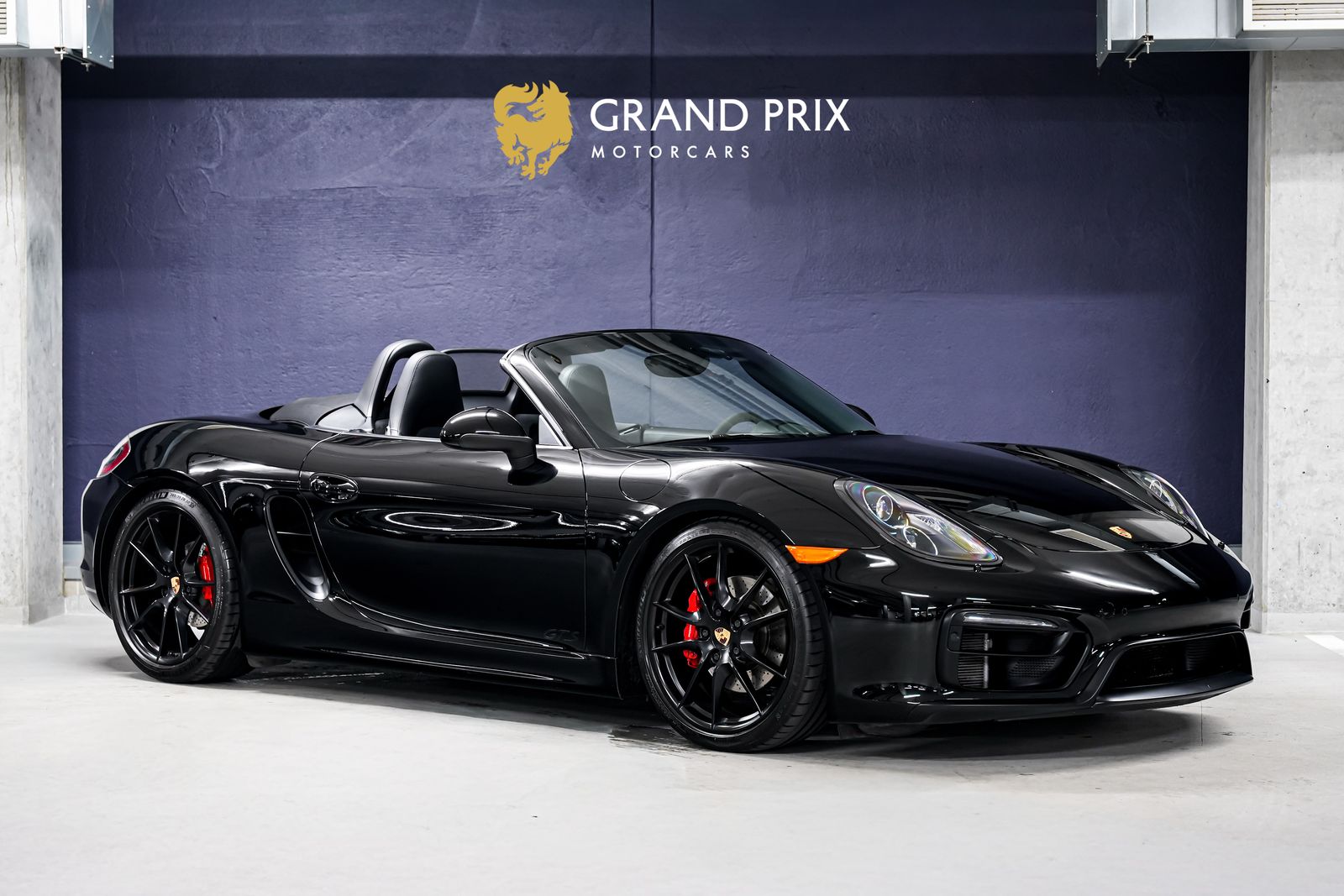 Black 2015 Porsche Boxster Convertible Rear-Wheel Drive 7-Speed Automatic
