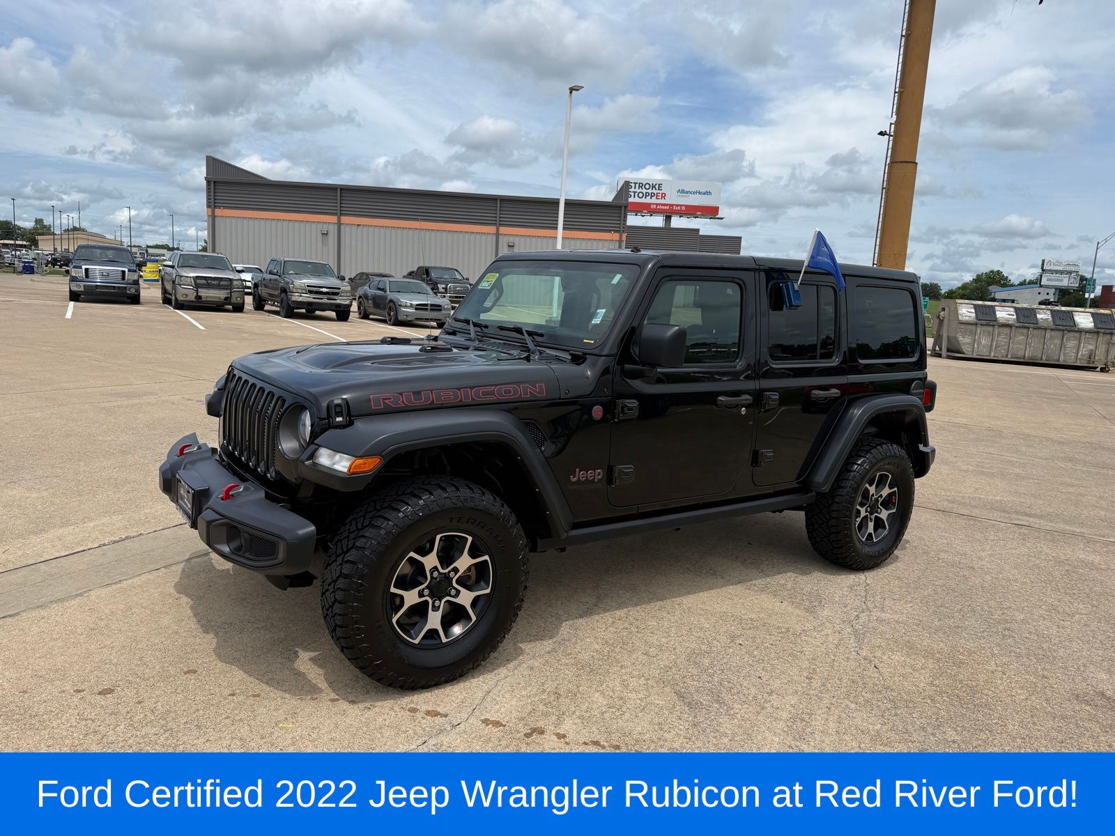 Black Clearcoat 2022 Jeep Wrangler SUV / Crossover Four-Wheel Drive 8-Speed Automatic