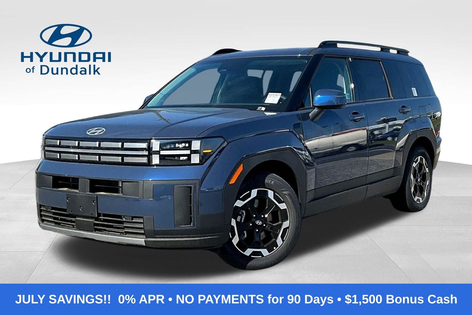 Atlantis Blue 2026 Hyundai Santa Fe SUV / Crossover All-Wheel Drive 8-Speed Automatic