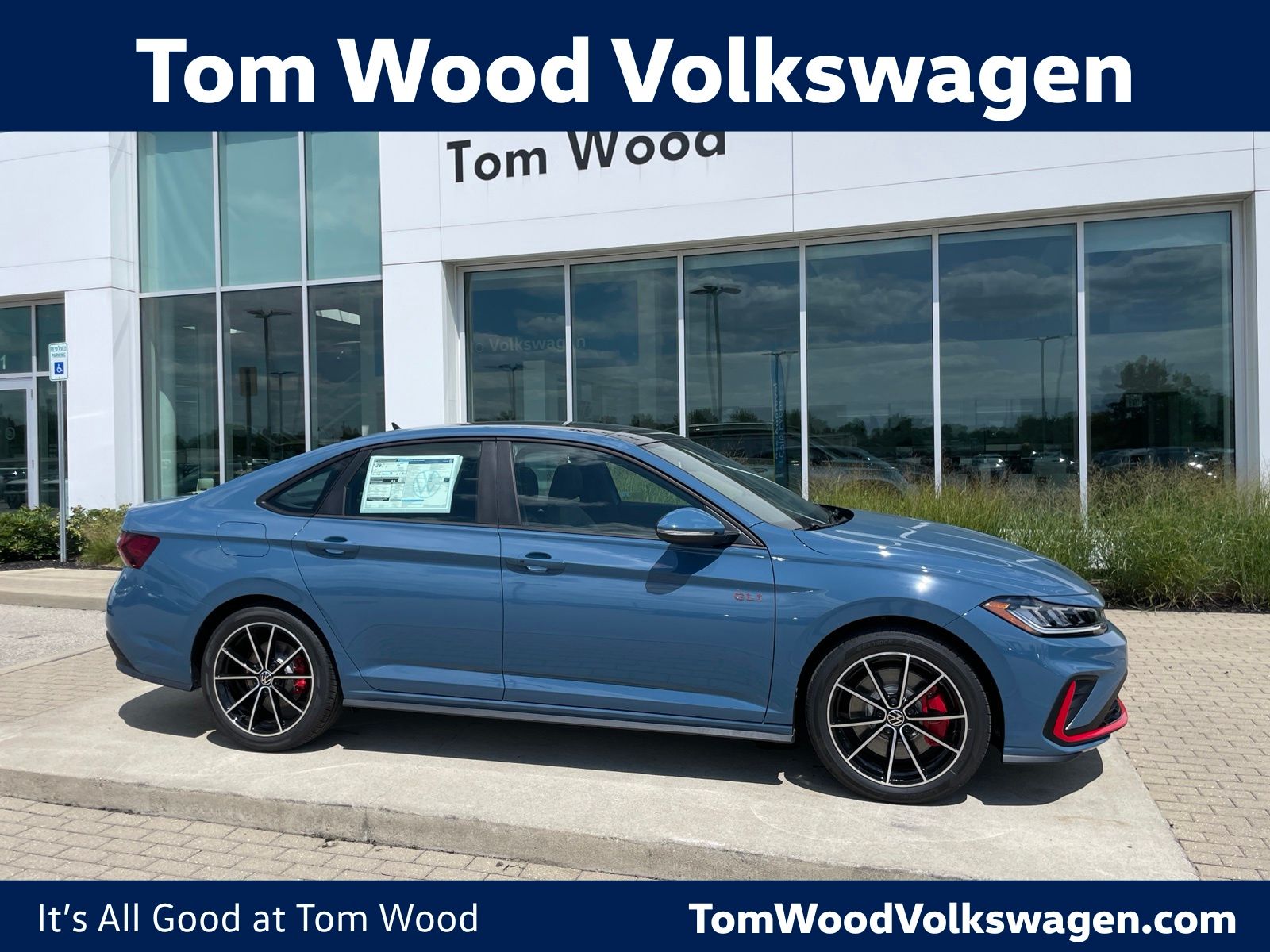 Monterey Blue Pearl 2026 Volkswagen Jetta GLI Sedan Front-Wheel Drive 7-Speed Dual Clutch