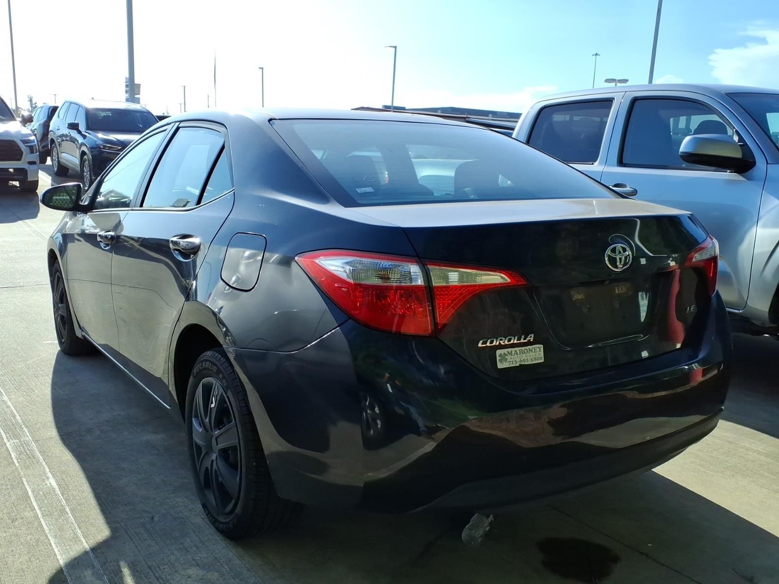 2016 Toyota Corolla LE Black at Emmons Autoplex