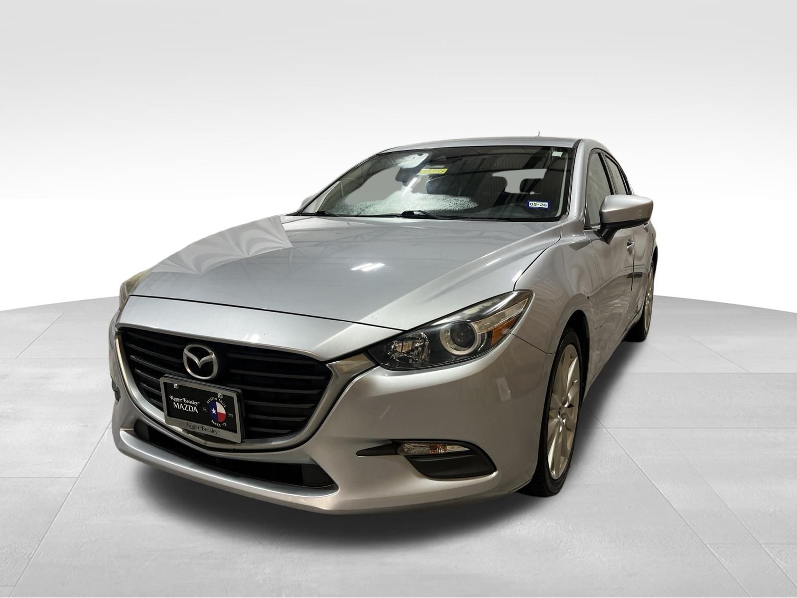 Sonic Silver Metallic 2017 Mazda MAZDA3 Hatchback Front-Wheel Drive 6-Speed Automatic
