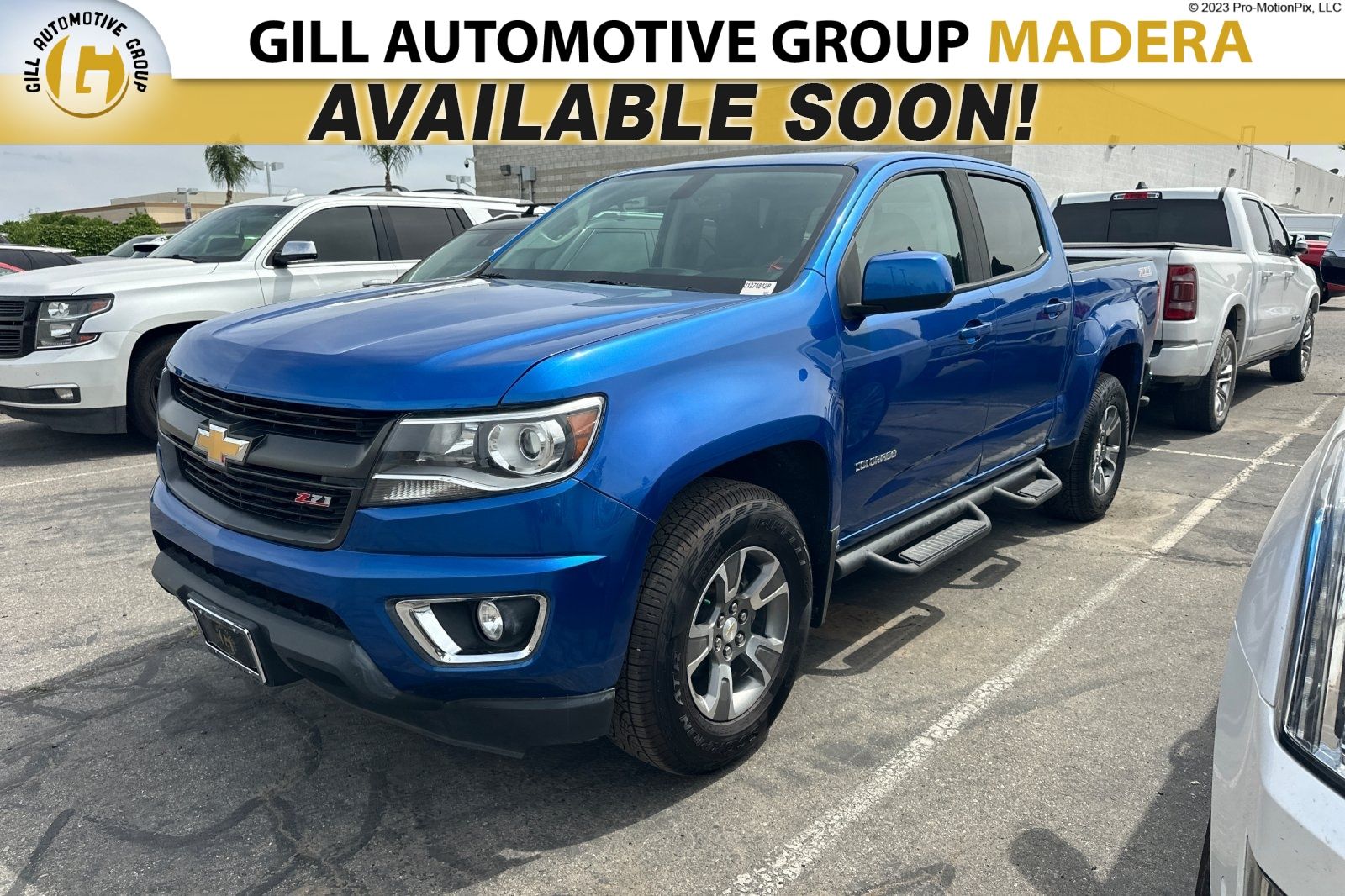 Kinetic Blue Metallic 2018 Chevrolet Colorado Z71 Crew Cab RWD Pickup Truck 4X2 8-Speed Automatic