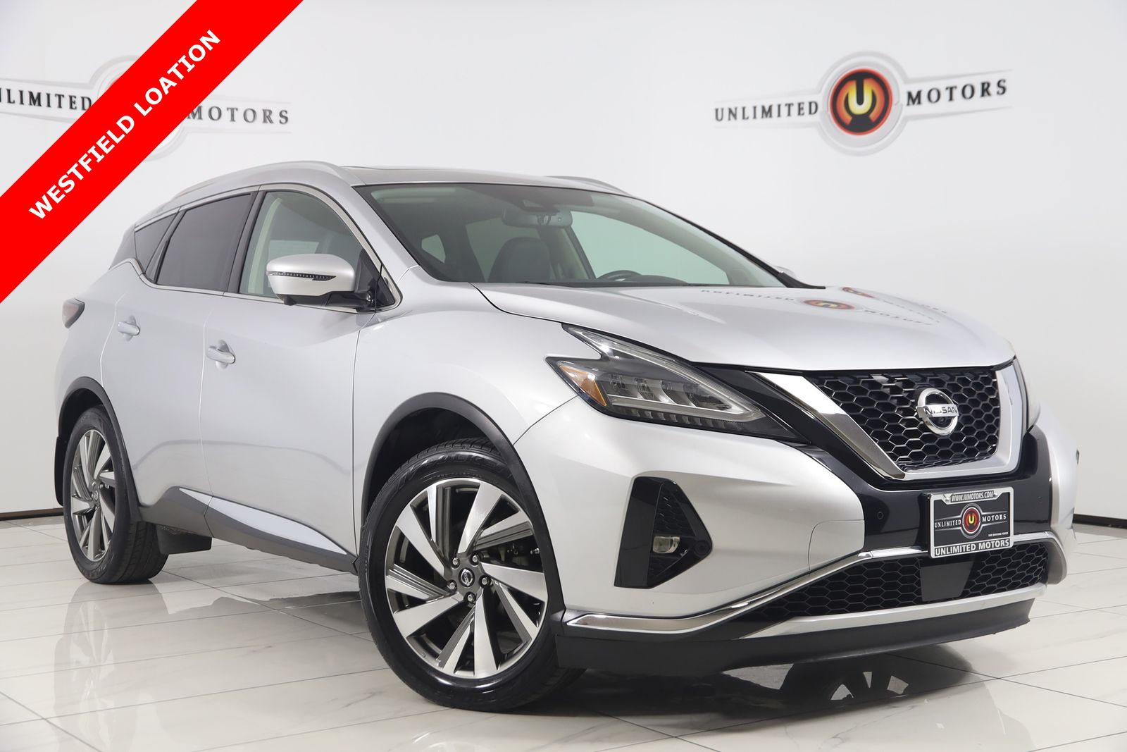 Brilliant Silver Metallic 2019 Nissan Murano SUV / Crossover All-Wheel Drive Continuously Variable Transmission