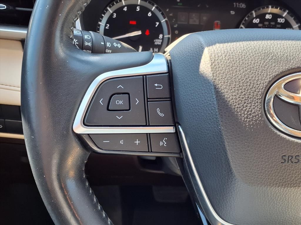 2021 Toyota Highlander XLE Blue at DeMontrond Mazda