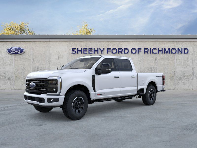 New 2026 Star White Metallic Tri-Coat Ford Platinum image 2