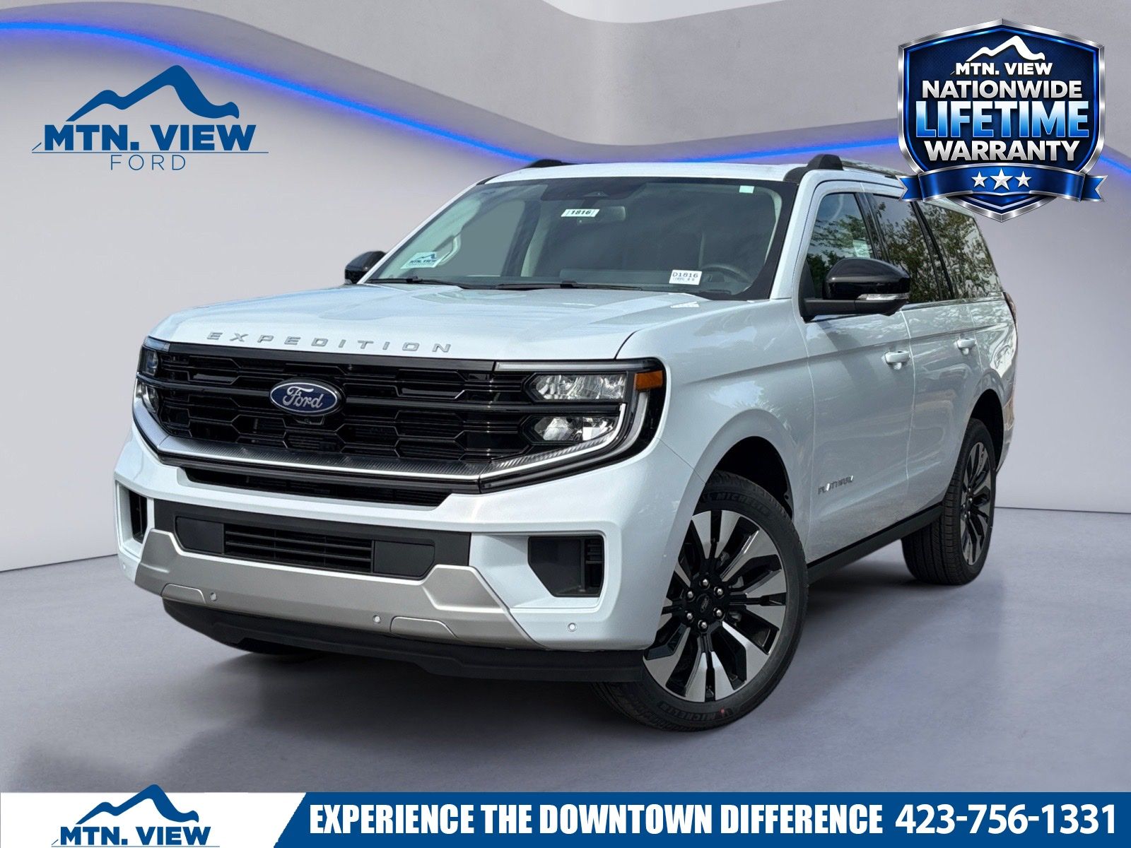Silver Metallic 2026 Ford Expedition SUV / Crossover Four-Wheel Drive Automatic