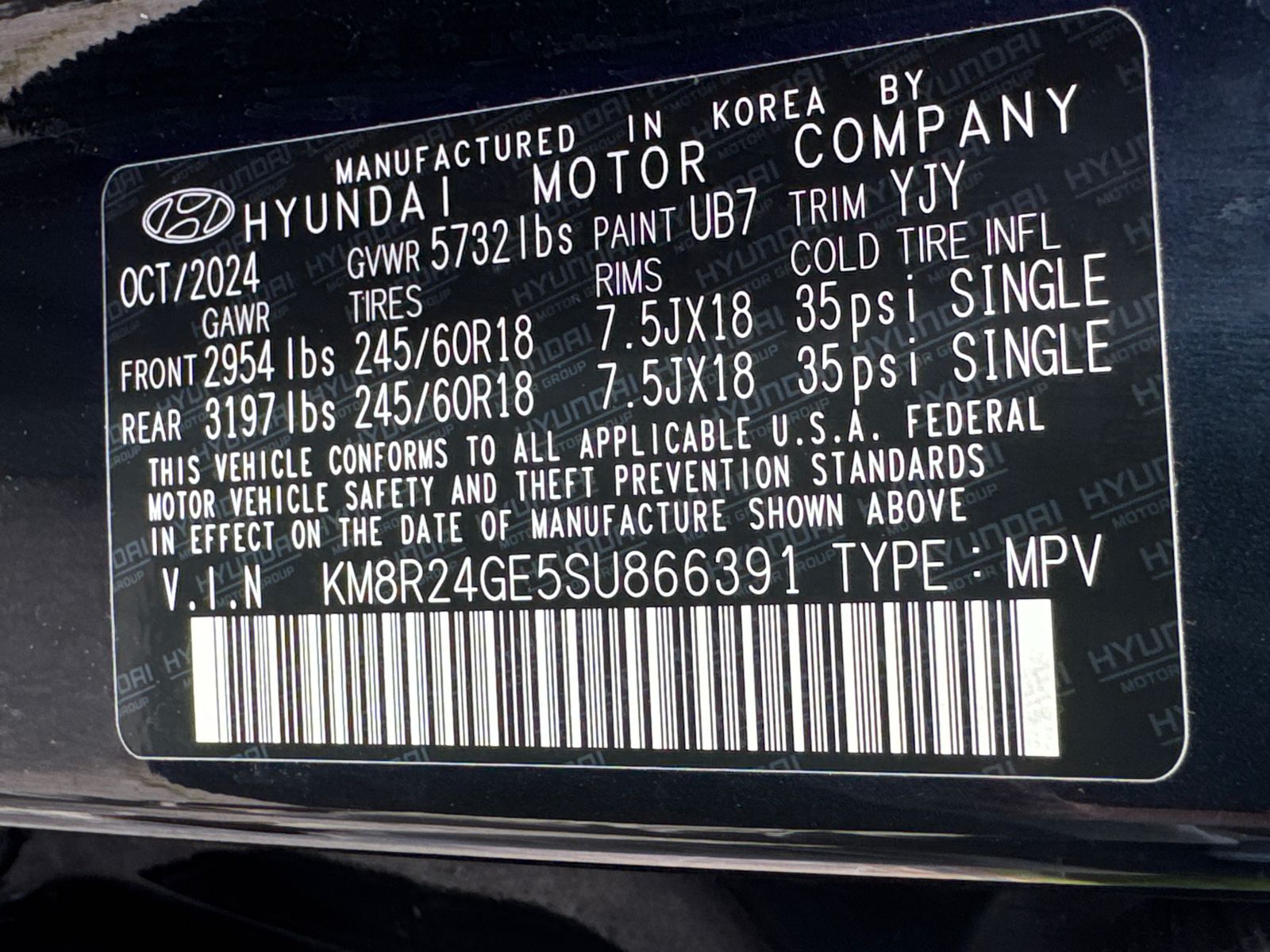 Used 2025 White Hyundai SEL image 33